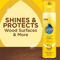 Pledge Enhancing Polish, Furniture & Wood Spray, Lemon Scent, 9.7oz