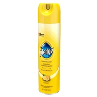 Pledge Enhancing Polish, Furniture & Wood Spray, Lemon Scent, 9.7oz