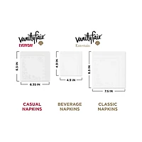 Vanity Fair Everyday Paper Napkins, 100 ct
