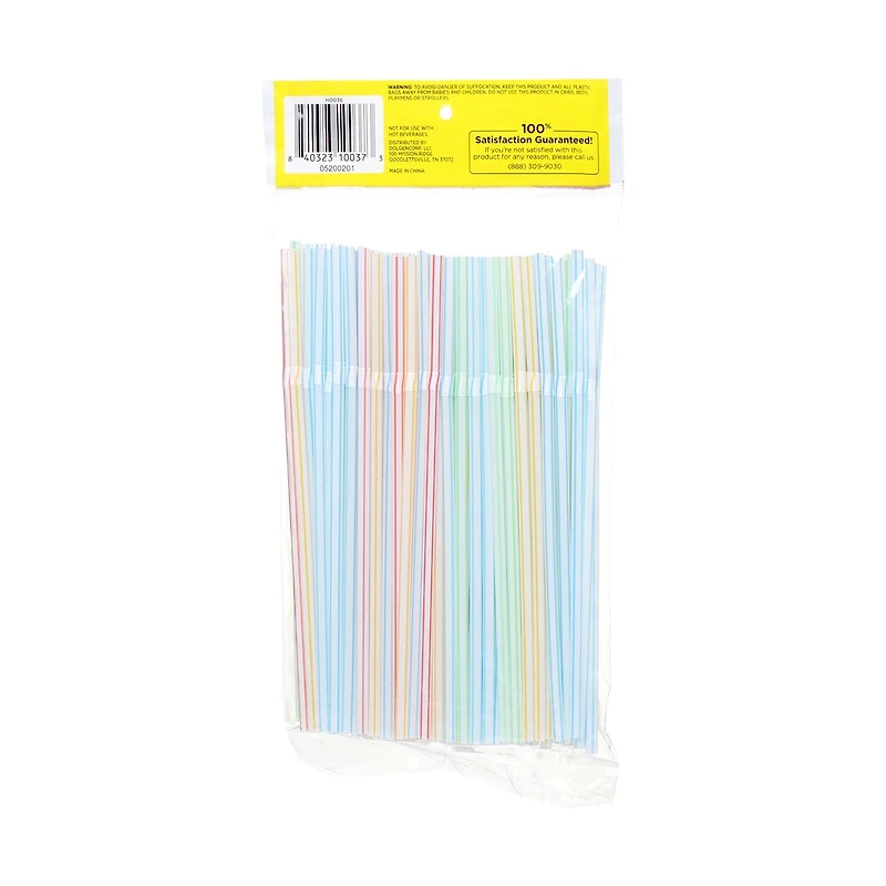 Flexible Straws, 100 Count