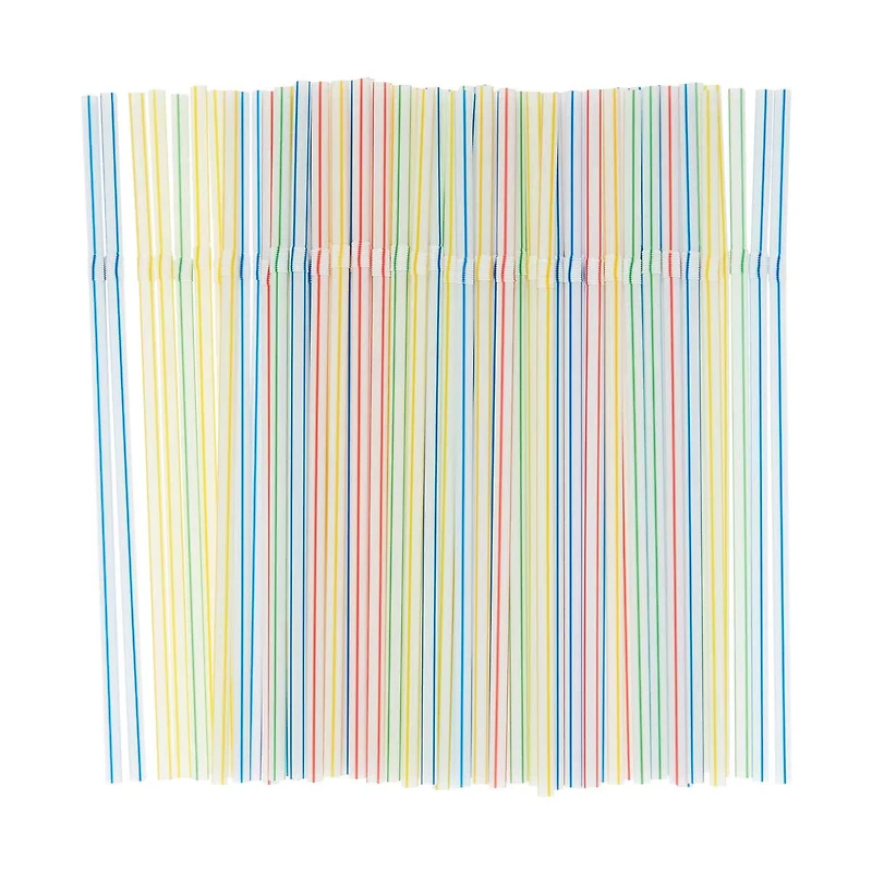Smart & Simple Flexible Drinking Straws, 120 ct