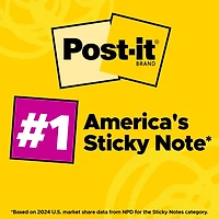 Post-it Notes, 4 Mini Sticky Note Pads, 1.38 x 1.88 in., School Supplies and Office Products, Poptimistic Collection