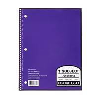 1 Subject College Ruled Notebook, 70 Sheets