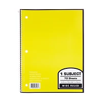 1 Subject College Ruled Notebook, 70 Sheets