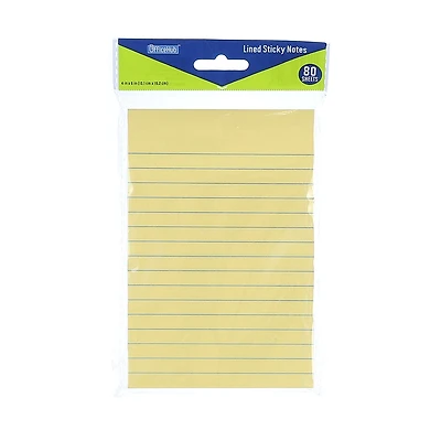 Lined Sticky Notes, 3' x 3'