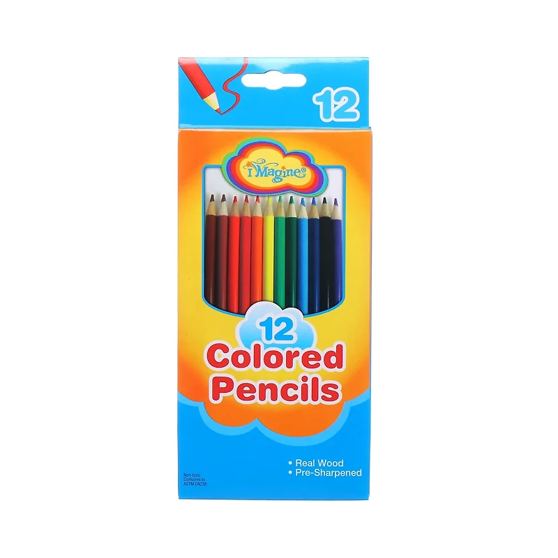 iMagine Colored Pencils, 12 Count