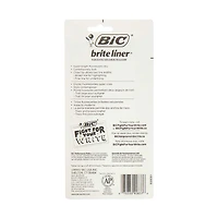 BIC Brite Liner Highlighter with Chisel Tip, Pack of 5