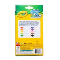 Crayola Washable Super Tips Markers, 10 Count