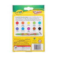 Crayola Mini Twistables Crayons, No Sharpening, 10 Count