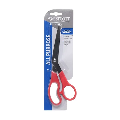 Westcott All-Purpose Scissors, 8 in