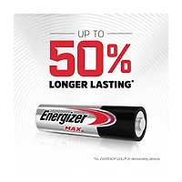 Energizer MAX AA Alkaline Batteries, 8 ct