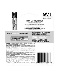 Energizer MAX 9 Volt Alkaline Batteries