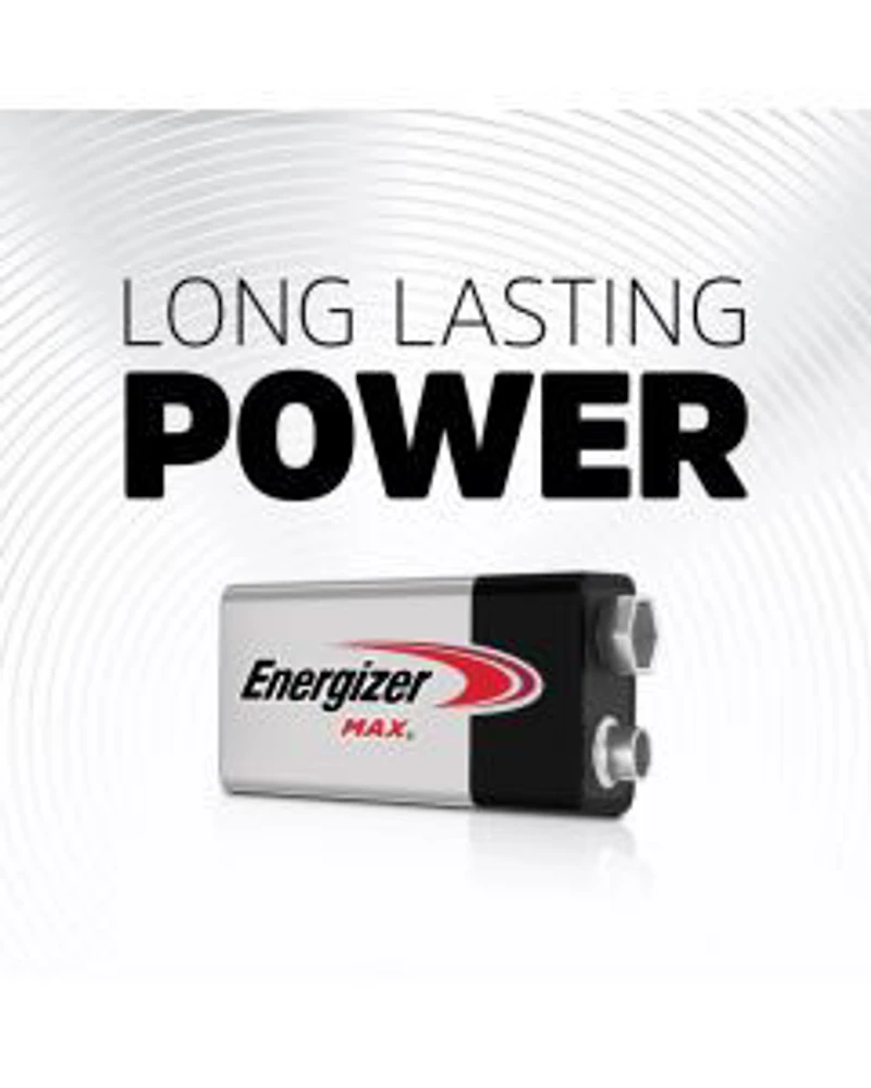 Energizer MAX 9 Volt Alkaline Batteries