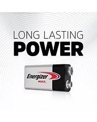 Energizer MAX 9 Volt Alkaline Batteries