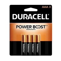 Duracell Power Boost AAA Batteries, 8 ct