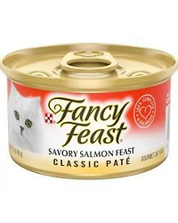 Purina Fancy Feast Salmon Feast Classic Paté Wet Cat Food, 3 oz