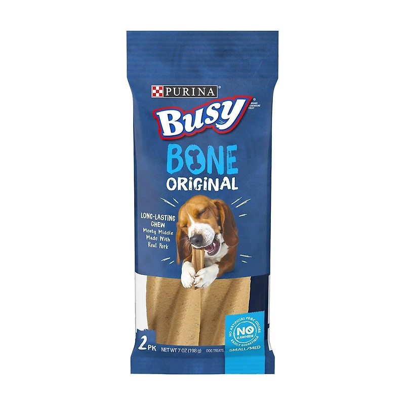 Purina Busy Bone Long Lasting Dog Treats, 7 oz, 2 ct