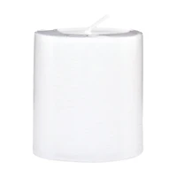 trueliving 2.8  Inch Unscented Pillar Candle