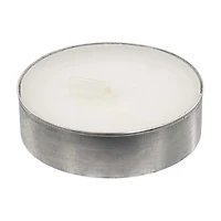 True Living Unscented Tea Lights Candles, 0.32 oz Each, 24 ct
