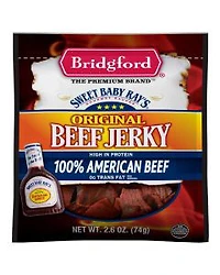 Bridgford Sweet Baby Ray's Original Beef Jerky, 2.6 oz.