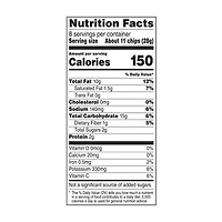 Ruffles Sour Cream & Onion Flavored Potato Chips, 8 oz