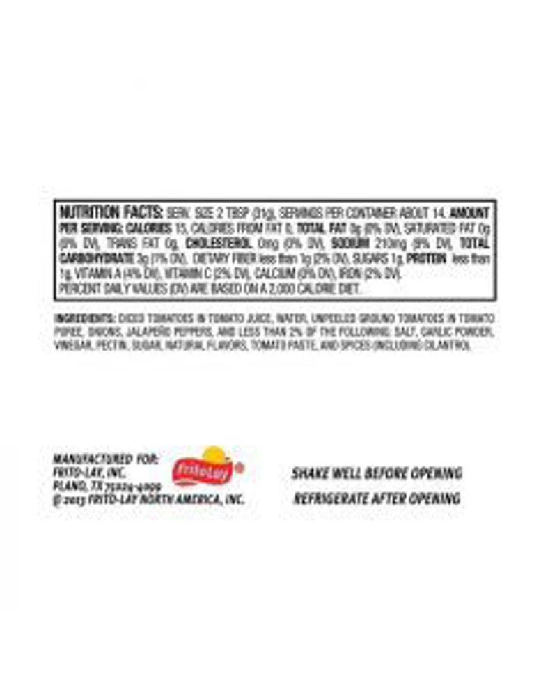 Tostitos Restaurant Style Salsa, 15.5 oz.