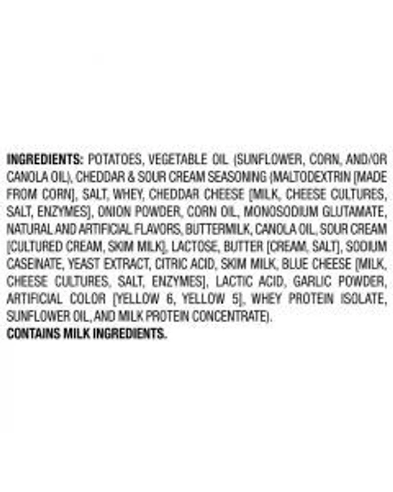 Ruffles Cheddar and Sour Cream Potato Chips, 2.5 oz