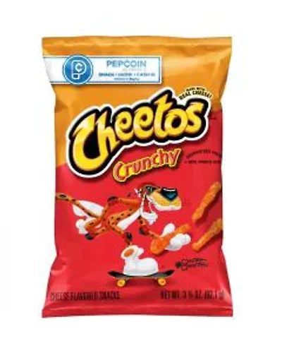 Cheetos Crunchy Cheese Flavored Snacks, 3.25 oz
