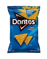 Doritos Cool Ranch Flavored Tortilla Chips, 2.75 oz