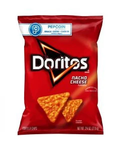 Doritos Nacho Cheese Flavored Tortilla Chips, 2.75 oz