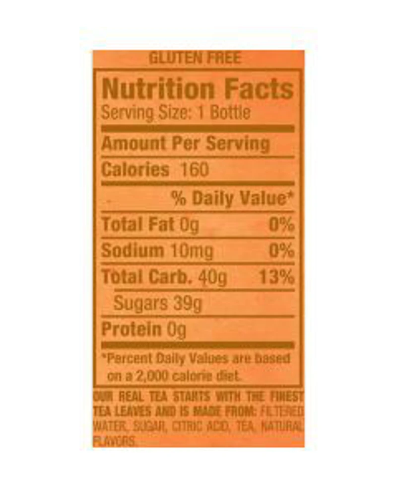 Snapple Peach Tea Juice Drink, 16 fl oz
