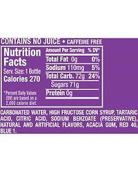 Crush Grape Soda, 20 fl oz Bottle