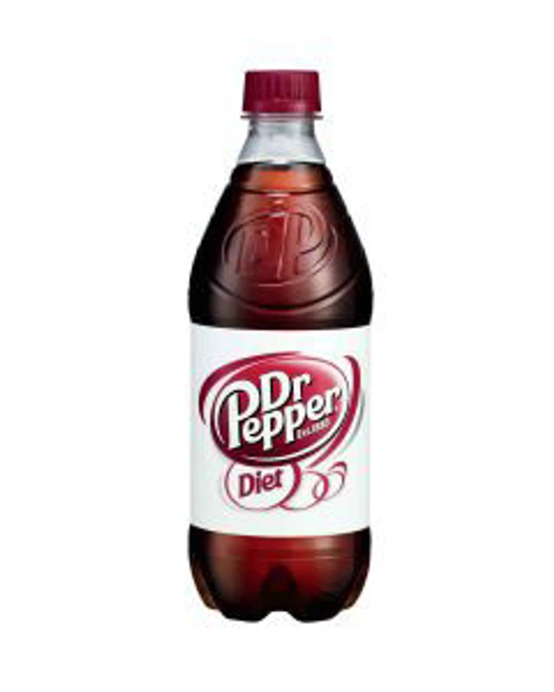 Dr Pepper Diet Soda, 20 fl oz