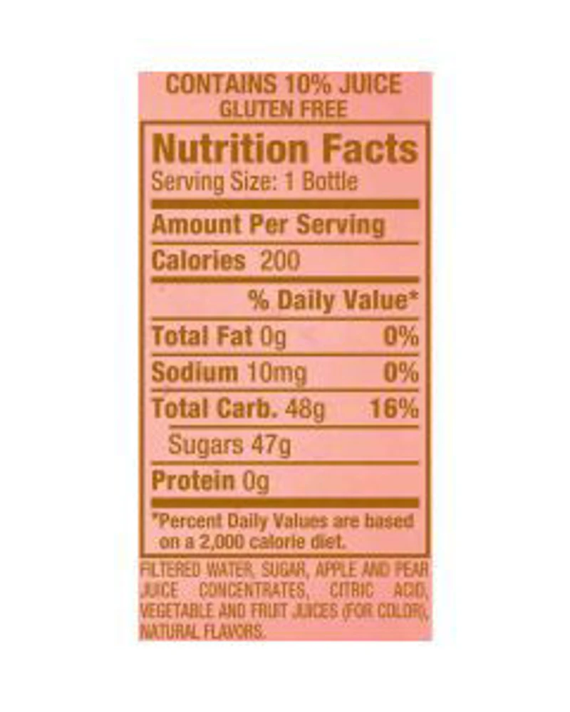 Snapple All Natural Apple Juice Drink, 16 fl oz