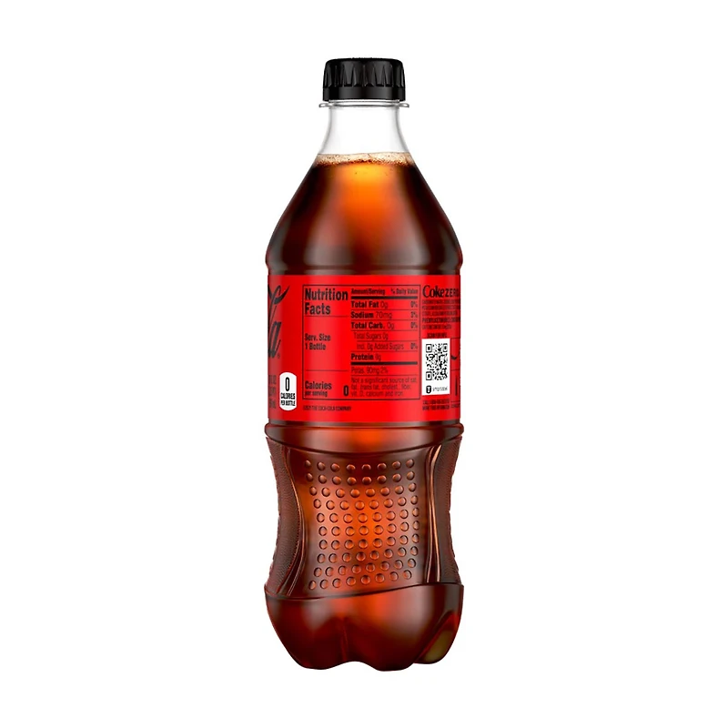 Coca-Cola Zero Sugar, 20 fl oz