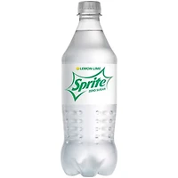 Sprite Zero Sugar Lemon Lime Diet Soda Pop Soft Drink, 20 fl. oz.
