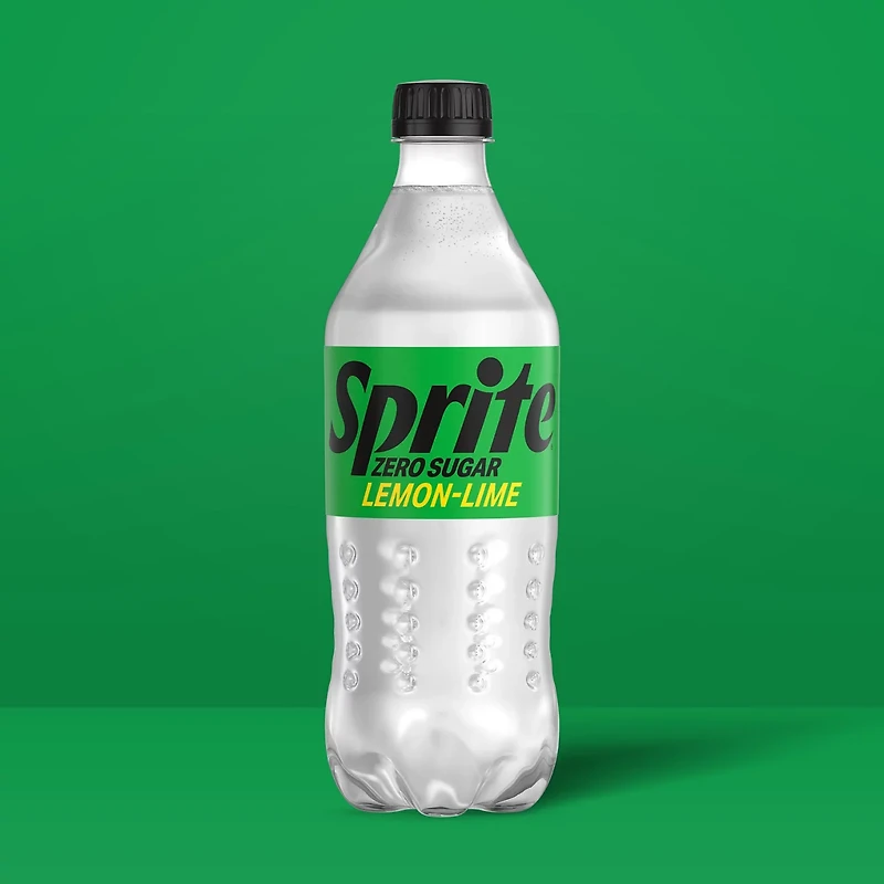 Sprite Zero Sugar Lemon-Lime Caffeine Free Soda Soft Drink Bottle, 20 fl oz
