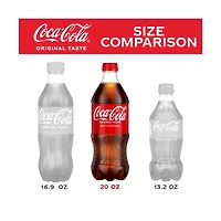 Coca-Cola Soft Drink, Original Taste, 20 fl oz