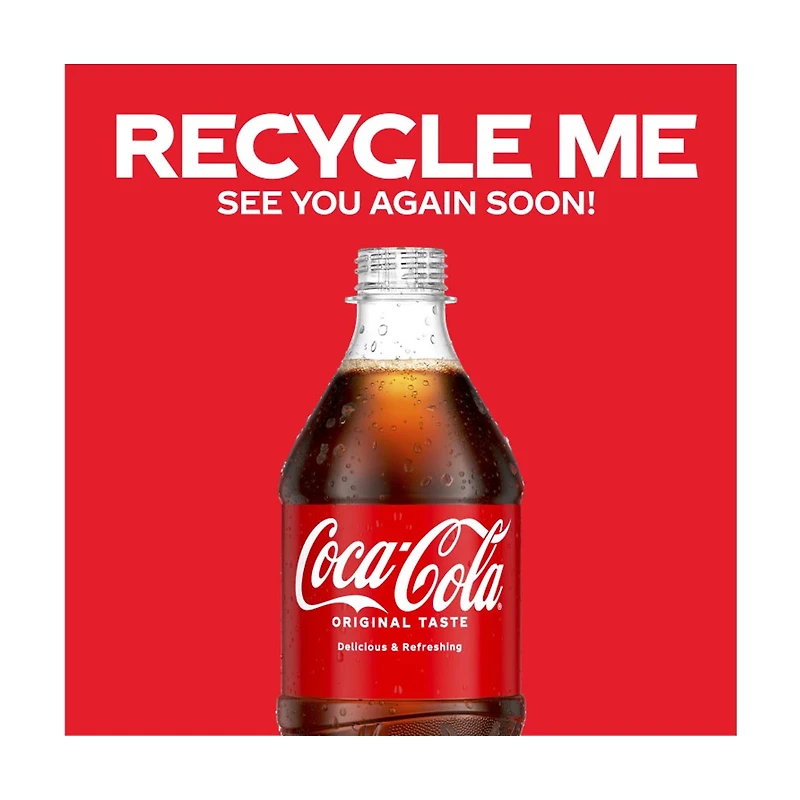 Coca-Cola Soft Drink, Original Taste, 20 fl oz