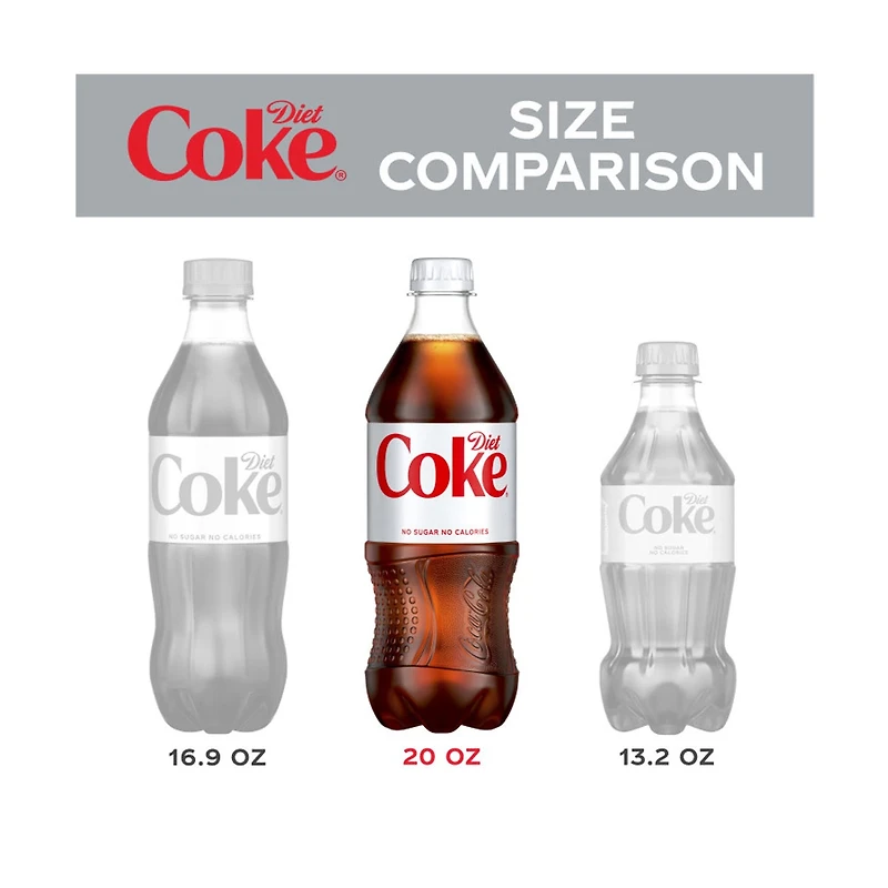 Diet Coke Soft Drink, 20 fl oz