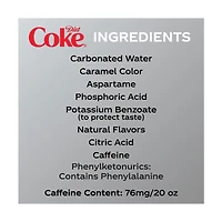 Diet Coke Soft Drink, 20 fl oz