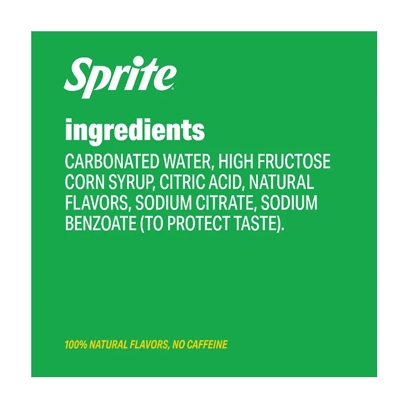 Sprite Lemon Lime Soda Soft Drink, 20 fl oz