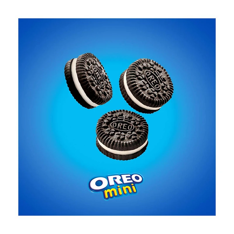 OREO Mini Chocolate Sandwich Cookies, Snak-Saks, 8 oz