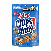 CHIPS AHOY! Mini Original Chocolate Chip Cookies, Snak-Saks, 8 oz
