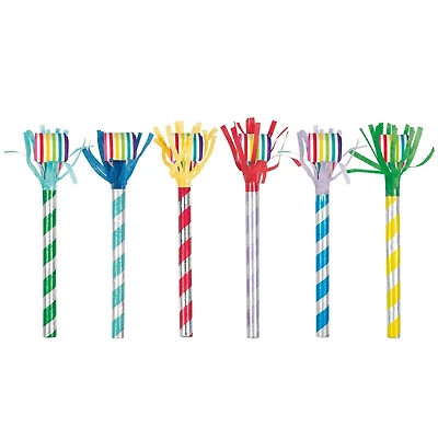 Foil Fringed Party Blowers