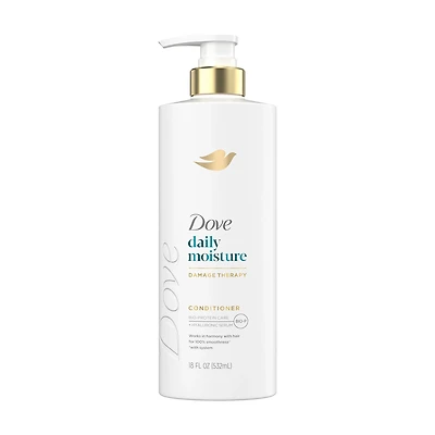 Dove Damage Therapy Daily Moisture Conditioner, 18 fl oz
