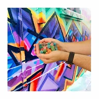 Warheads Cubes Sour & Sweet Chewy Fruity Candy, 3.5 oz