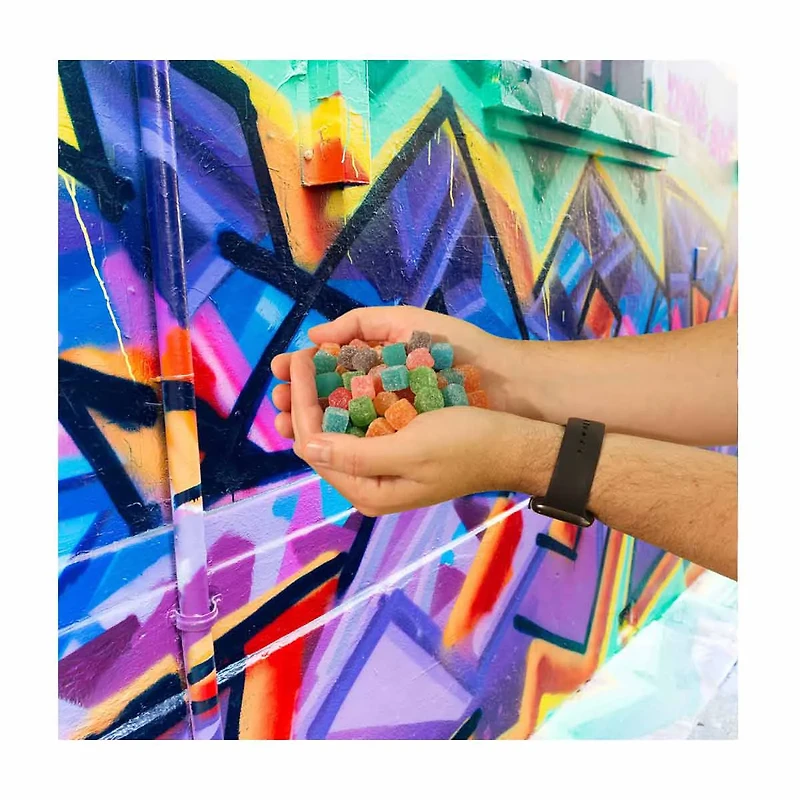 Warheads Chewy Candy Cubes, 4 oz