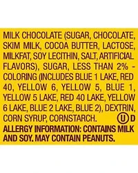 M&M'S MINIS Milk Chocolate Candy, 1.08 oz Tube (Package May Vary)