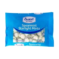 Sweet Smiles Spearmint Starlight Mints, 10 oz